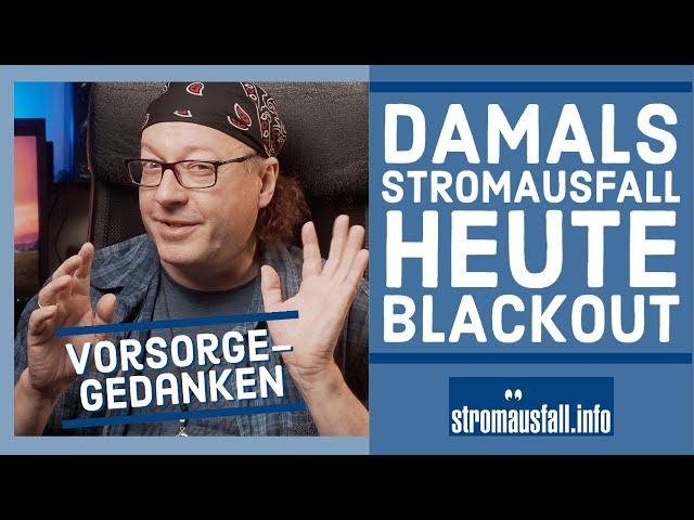 Stromausfall damals und heute: Warum Blackout so ein Riesenproblem ist