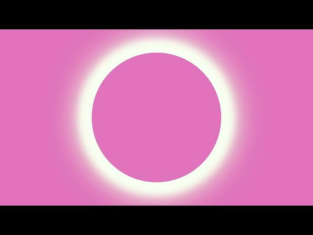 Ring Light Screen with Pink Background  Chill Music  - 1 HOUR