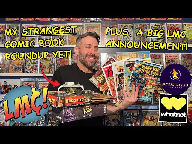 My Strangest Comic Book Roundup Ever! PLUS…  a BIG Lunch Money Comics Announcement!