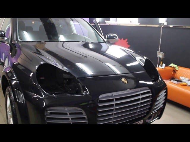 ШОК!!! Как украсть фары с Porsche Cayenne за 5 сек!!