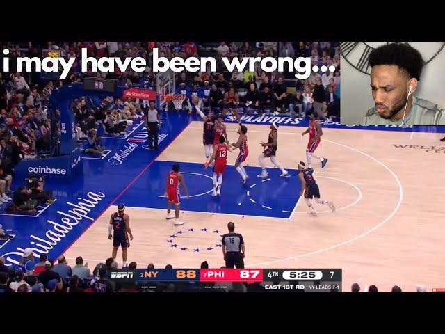 JALEN BRUNSON IS HIM! Drew Unlimited REACTS To KNICKS at 76ERS GAME 4 HIGHLIGHTS | April 28, 2024