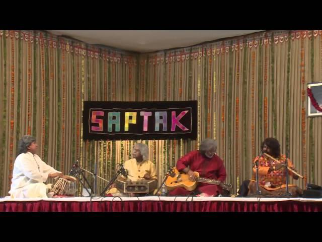 Saptak Annual Music Festival - 2015 : ( Vishwa Mohan & Tarun Bhattacharya & Pravin Golkhindi )