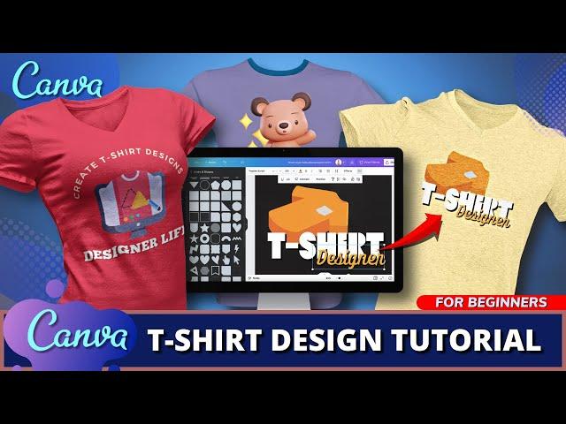 Create Stunning T-Shirt Designs in Minutes With Canva!