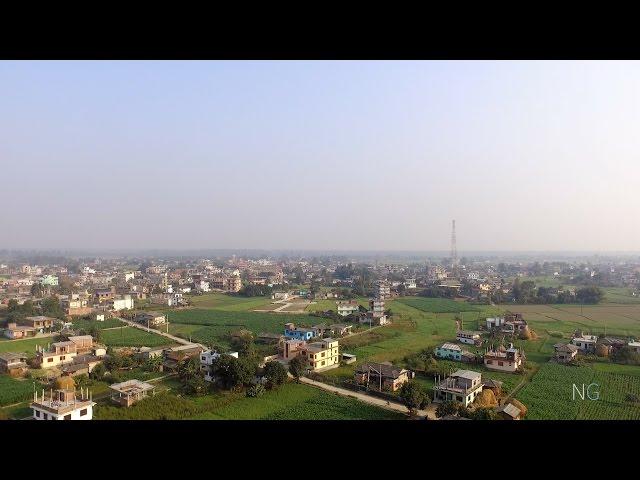 The Plains of Terai - Chandranigahapur - Part 1 | Nepal Footage | Aerial Nepal | 2.7K