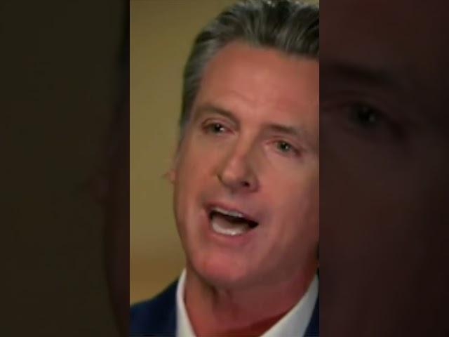 Fox Host Hannity crushed ON HIS OWN SHOW by Gavin Newsom #shorts