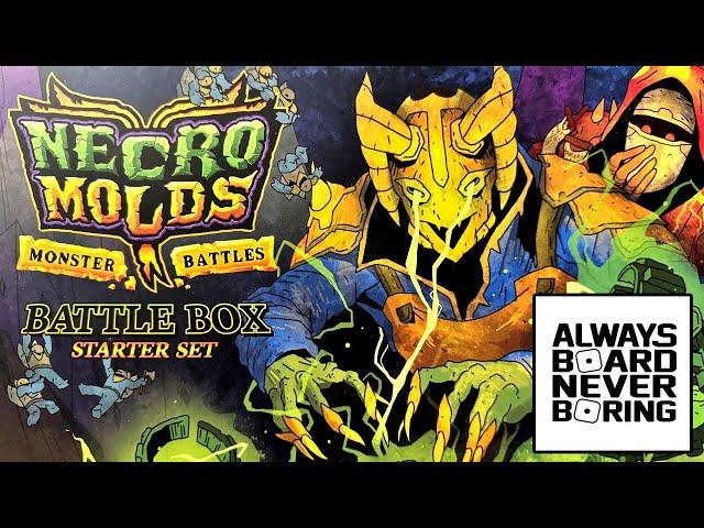 Necromolds Monster Battles Starter Box Review | Creative Destruction on Your Tabletop | Sponsored