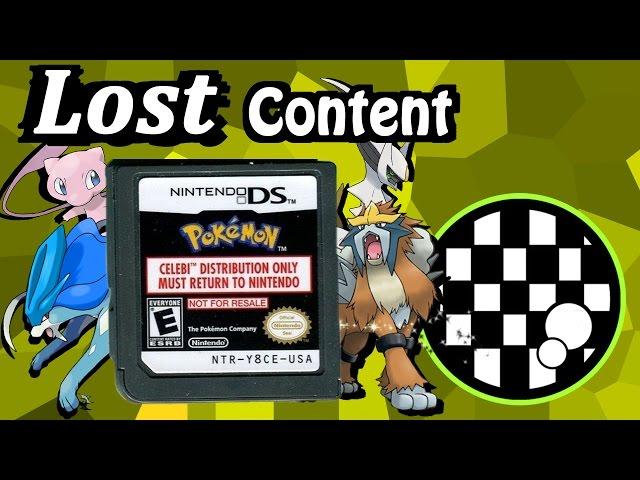 Lost Content: Pokemon Event Cartridges