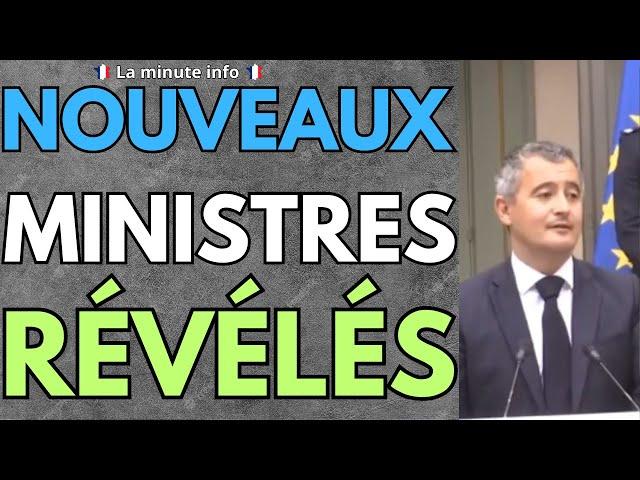 LES NOUVEAUX MINISTRES RÉVÉLÉS , QUE DES COPAINS DE MACRON ( DARMANIN , BORNE , VALLS , LOMBARD )