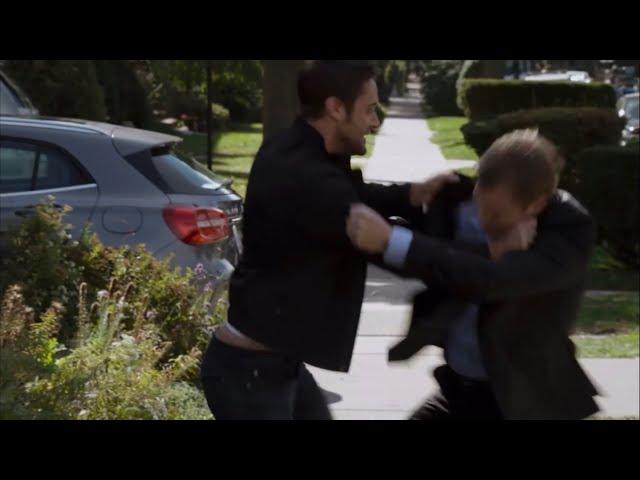 The Blacklist 3x7 Tom & Ressler fight scene - Ryan Eggold, Andrew Divoff, Diego Klattenhoff