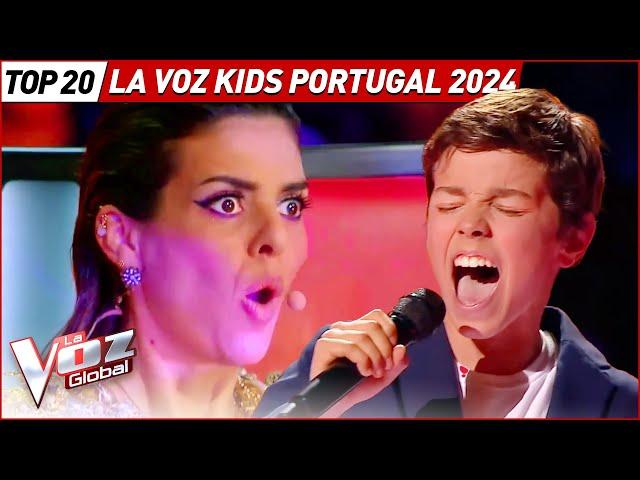 Most SHOCKING Blind Auditions of The Voice Kids Portugal 2024 