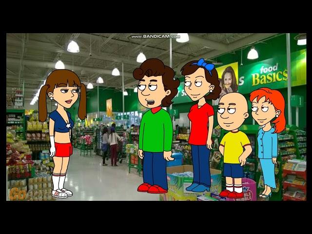 The Caillou family goes to Food Basics - The Adam Nation Archive