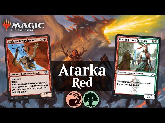 Atarka Red is BUSTED with Reckless Bushwhacker | MTG Pioneer & Explorer Metagame Challenge