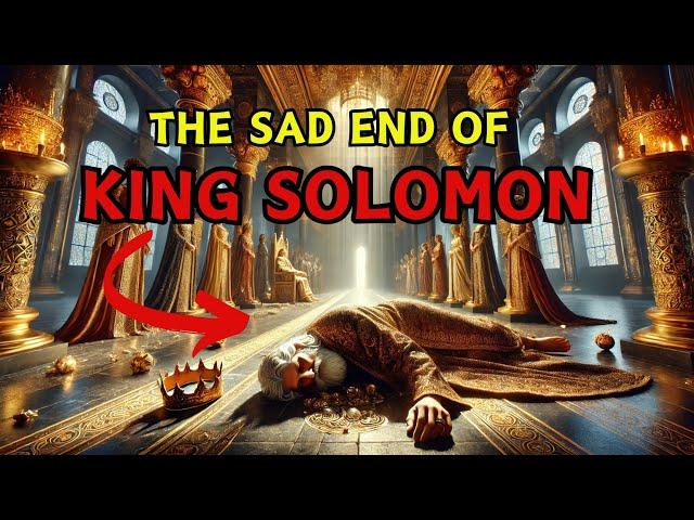 The Last Days of King Solomon’s Life: A Tale of Wisdom and Regret