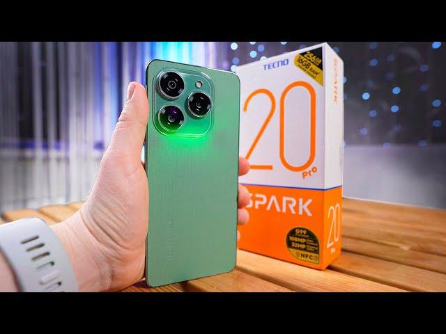 НЕ покупай TECNO SPARK 20 PRO пока не узнаешь ЭТО! Лучший Бюджетный Смартфон 2024 до 15.000 Рублей?