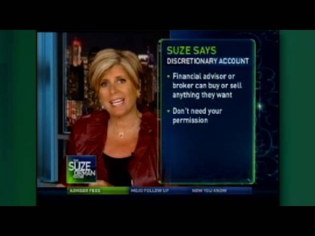 How Much Should Financial Planner Cost? Charging Too Much? | Suze Orman