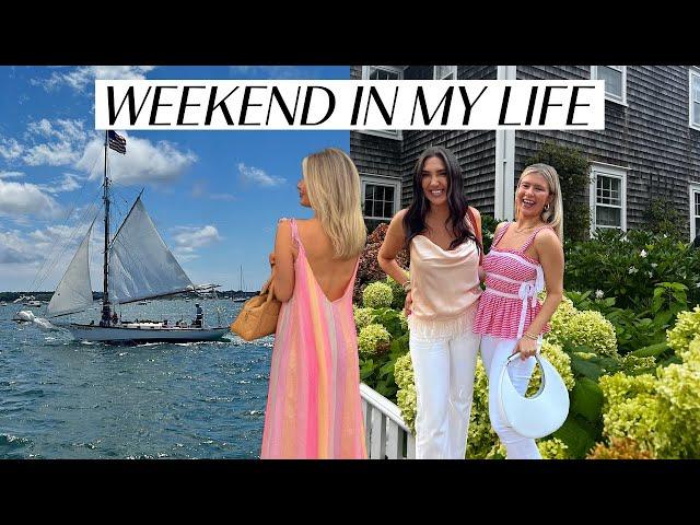 coastal grandmother on nantucket ️ weekend in my life