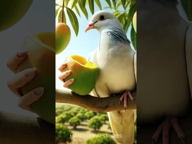 The Hardworking Pigeon Grew a Mango Tree… But the Farmer Sold Everything