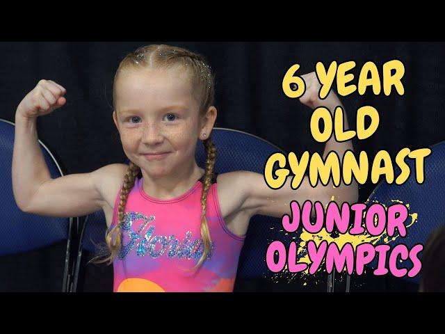 6 Year Old GYMNAST WINS JUNIOR OLYMPICS!