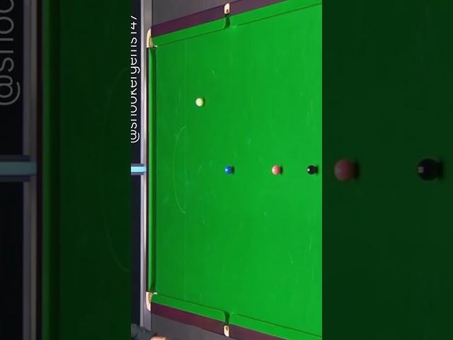 Amazing center pot by the goat Ronnie O'Sullivan. #snooker #juddtrump #ronnieosullivan