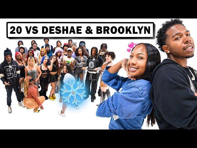 20 PEOPLE VS 2 INFLUENCERS: DESHAE FROST & BROOKLYN FROST