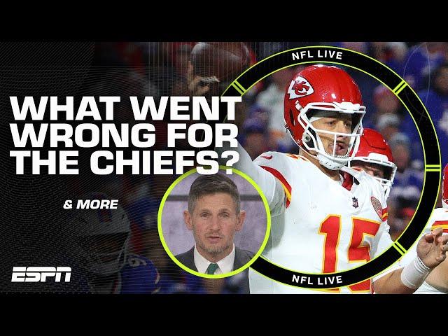 Dan Orlovsky details WHAT WENT WRONG for the Chiefs vs. the Bills | NFL Live