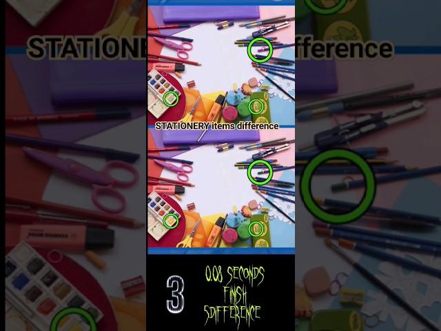 "Stationery Showdown: Spot the Tabletop Twists!"#shorts