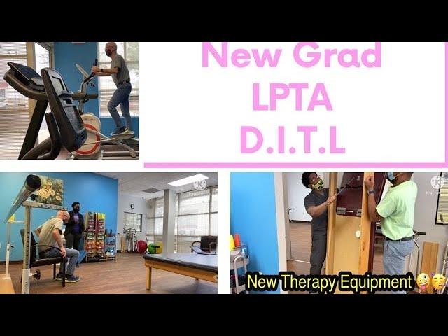 New Grad Licensed Physical Therapist Assistant!! Work Vlog!!! D.I.T.L