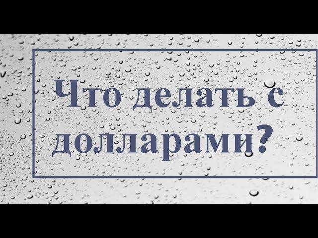 Что делать с долларами в свете последних ограничений?