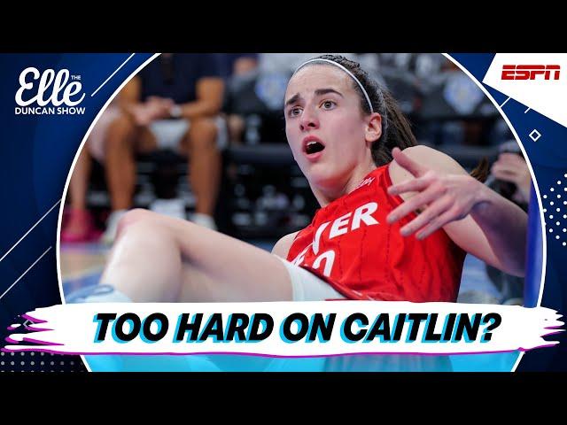 Is the WNBA too hard on Caitlin Clark? | The Elle Duncan Show