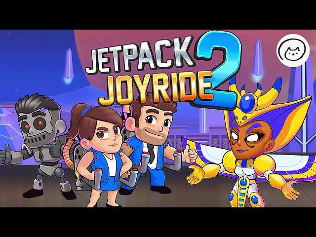 Jetpack Joyride 2 UPDATE: Moon Tomb All Sectors Gameplay