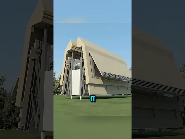 For just $150,000, you can own a foldable house#interesting #inventiontech #technology