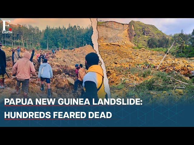 Massive Landslide Strikes Papua New Guinea, Hundreds Feared Dead  | Firstpost Earth