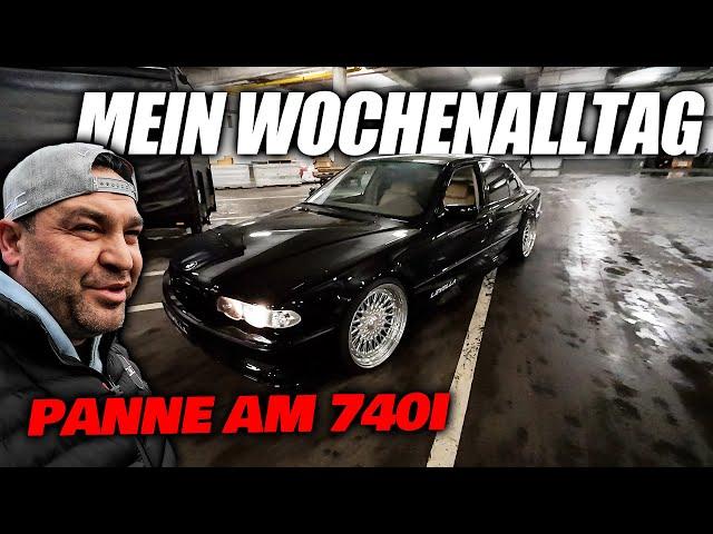 Mein Wochenalltag - Messe-/Ausstellungsabbau + Panne am BMW 740i