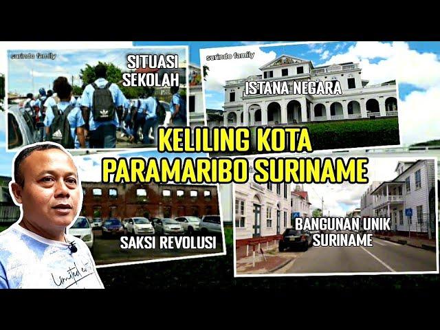 MELIHAT DARI DEKAT ISTANA NEGARA DI SURINAME DAN BANGUNAN UNIK GEDUNG PEMERINTAHAN