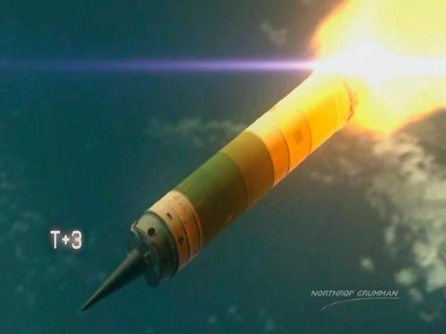 Animated Flight Sequence of a Minuteman III ICBM - Produced by Northrop Grumman (2007)