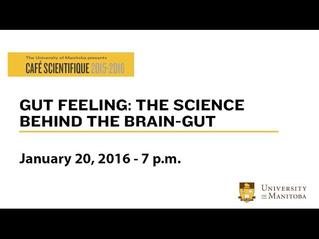 Café Scientifique: Gut Feeling - the science between the brain-gut connection