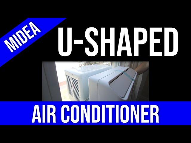 MIDEA U SHAPED AIR CONDITIONER:  UNBOX, BUILD & REVIEW:  how does a u-shaped design affect it?