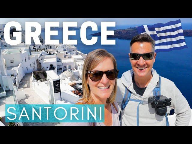 The MUST VISIT Greek Island of SANTORINI Greece  (2022)