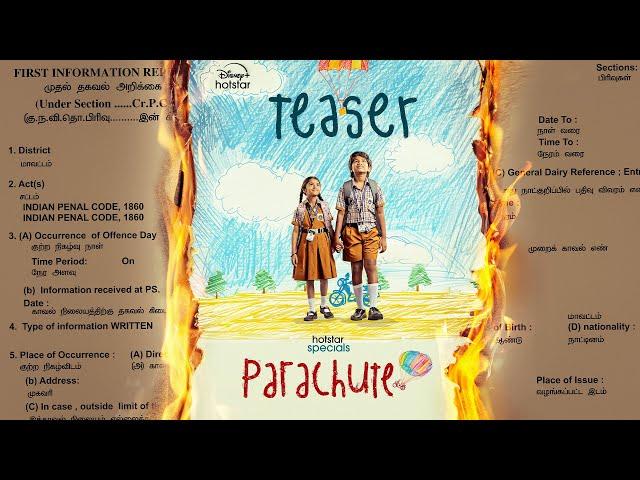 Hotstar Specials: Parachute | Official Hindi Teaser | Coming Soon | DisneyPlus Hotstar