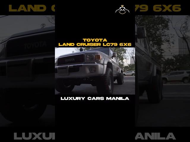 Toyota Land Cruiser LC79 6x6 #kingpandatv #luxurycarsmanila  #truck #carreview #luxury