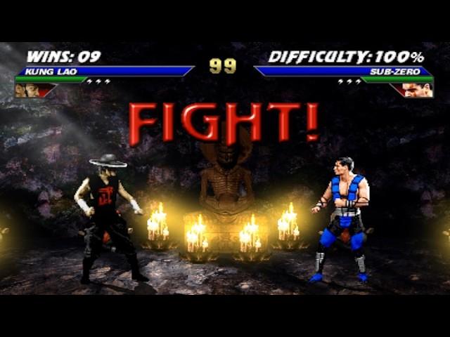 Mortal Kombat Project Revelations Revival 2024 - MK2 KUNG LAO Gameplay Playthrough