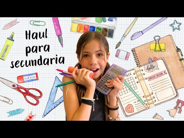 HAUL DE REGRESO A CLASES 2023  |  ENTRO A SECUNDARIA! 