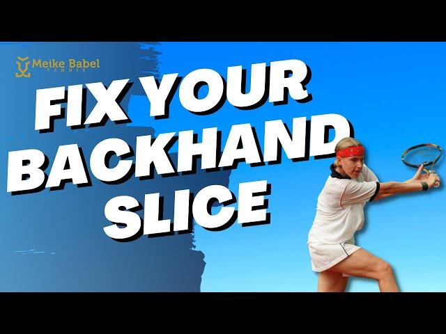 5 Most Common Tennis Backhand Slice Mistakes - Fix Them Immediately!