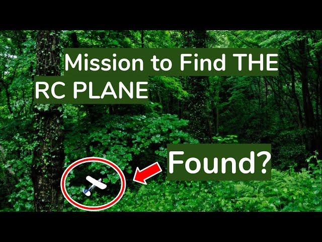 I Attempted to Find the RC Plane I Lost Last Year