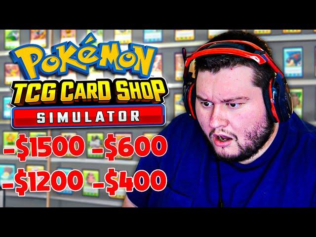 I Can't Stop Losing Money In TCG Card Shop Simulator