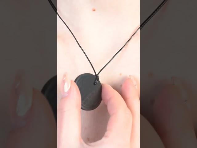 Shungite pendant for emf protection