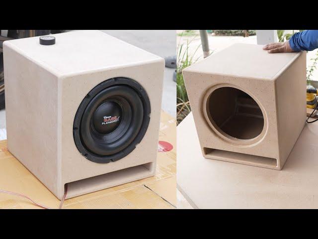 DIY 10 inch Subwoofer Box - Budget-Friendly Build