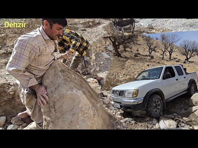 A road made of love: the story of the efforts of Agha Qorboun and his children