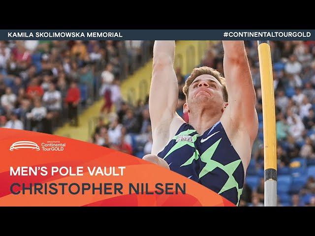Chris Nilsen wins men's pole vault in Silesia | Continental Tour Gold