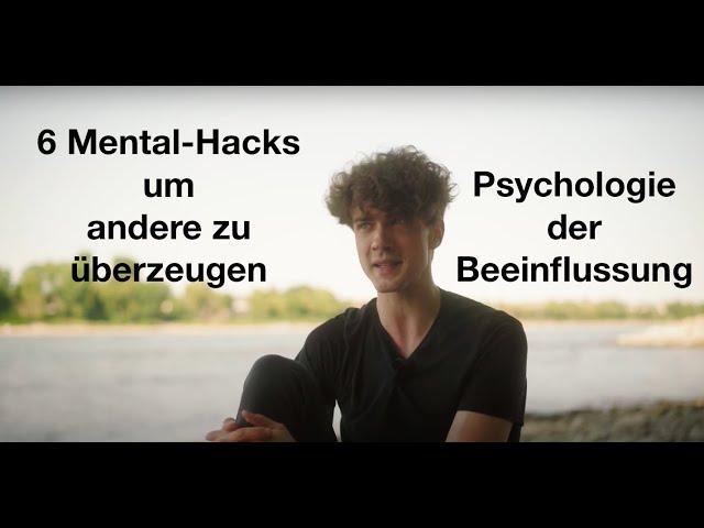 Psychologie der Beeinflussung (6 Tricks) // Menschen überzeugen: so geht's // Mentalist Timon Krause